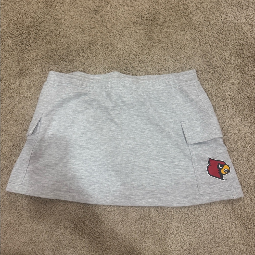 Grey Skirt with Cardinals Logo